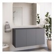 complete bathroom vanity sets Modway Furniture Vanities Gray
