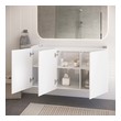 small corner sink vanity Modway Furniture Vanities White