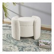 navy ottoman Modway Furniture Lounge Chairs and Chaises Ivory