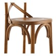 under table stools Modway Furniture Walnut