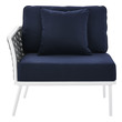 occasional chairs black Modway Furniture Sofa Sectionals White Navy