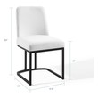 cheap dinette sets Modway Furniture Dining Chairs Black White