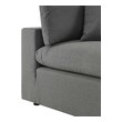 grey sectional with storage Modway Furniture Sofa Sectionals Charcoal