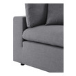 loveseat sectional sleeper Modway Furniture Sofa Sectionals Gray