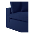 white contemporary couch Modway Furniture Sofa Sectionals Navy