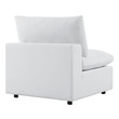 sleeper sectional blue Modway Furniture Sofa Sectionals White