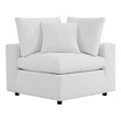 sleeper sectional blue Modway Furniture Sofa Sectionals White