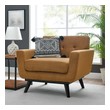 decorative arm chairs Modway Furniture Sofas and Armchairs Cognac