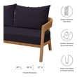 colorful sectional sofa Modway Furniture Daybeds and Lounges Natural Navy
