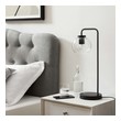 large bedside lamps Modway Furniture Table Lamps Black