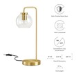 deco light Modway Furniture Table Lamps Satin Brass