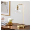 deco light Modway Furniture Table Lamps Satin Brass