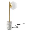 outdoor brass sconce Modway Furniture Table Lamps White