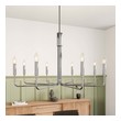 small chandelier with shades Modway Furniture Ceiling Lamps Polished Nickel