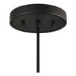 bell shaped light fixtures Modway Furniture Ceiling Lamps Opal Black