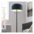 overhanging floor lamp Modway Furniture Floor Lamps Black
