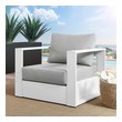 design a chair Modway Furniture Sofa Sectionals White Gray