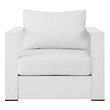 teal wingback chair Modway Furniture Sofa Sectionals White White