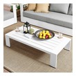 large garden coffee table Modway Furniture Sofa Sectionals White