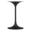 side table speaker Modway Furniture Tables Black Terrazzo
