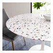 discount dining room tables Modway Furniture Bar and Dining Tables White White