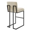 x back counter height stools Modway Furniture Bar and Counter Stools Beige