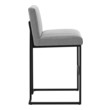 gray bar stools set of 2 Modway Furniture Bar and Counter Stools Light Gray