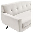 red sofa with chaise Modway Furniture Sofas and Armchairs Ivory