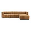grey sleeper sofa Modway Furniture Sofas and Armchairs Sofas and Loveseat Black Cognac