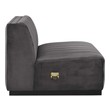 affordable sectional sleeper sofa Modway Furniture Sofas and Armchairs Black Gray