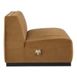 cream sofa modern Modway Furniture Sofas and Armchairs Black Cognac