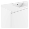 corner bathroom vanity ideas Modway Furniture Vanities White White