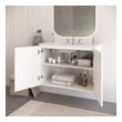 corner bathroom vanity ideas Modway Furniture Vanities White White