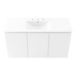 lowes clearance vanity Modway Furniture Vanities White White