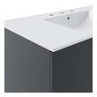 lowes bathroom vanity and sink Modway Furniture Vanities Gray White