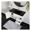 bathroom vanity top storage ideas Modway Furniture Vanities White Black