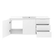 vanity cabinets with tops Modway Furniture Vanities White White