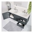 bathroom vanity modern design Modway Furniture Vanities Gray White