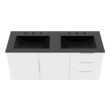 bathroom countertop basin Modway Furniture Vanities White Black