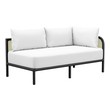 sunbrella mattress Modway Furniture Daybeds and Lounges Ivory White