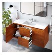 70 inch vanity top single sink Modway Furniture Vanities Cherry White