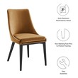modern gold dining chairs Modway Furniture Dining Chairs Cognac