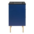 60 inch floating bathroom vanity Modway Furniture Vanities Blue Black