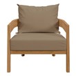 porch sectional Modway Furniture Sofa Sectionals Natural Light Brown