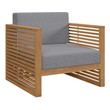 5 piece patio bistro set Modway Furniture Sofa Sectionals Natural Gray