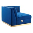 living couch Modway Furniture Sofas and Armchairs Navy