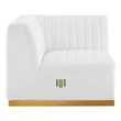 apartment sized sectionals Modway Furniture Sofas and Armchairs Gold White
