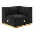 nice sectional couches Modway Furniture Sofas and Armchairs Gold Black