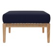 tufted leather bench ottoman Modway Furniture Sofa Sectionals Gray Navy