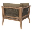 outdoor furniture corner set Modway Furniture Sofa Sectionals Gray Light Brown